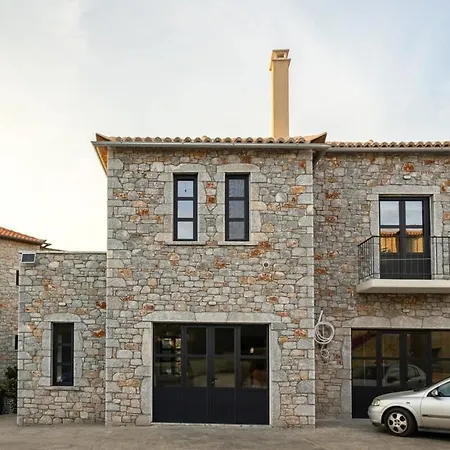 Mani Stone Built A Breath Away To The Sea Lejlighed Stoúpa