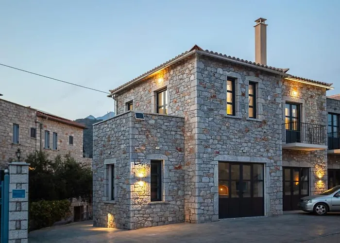 Mani Stone Built A Breath Away To The Sea Stoúpa